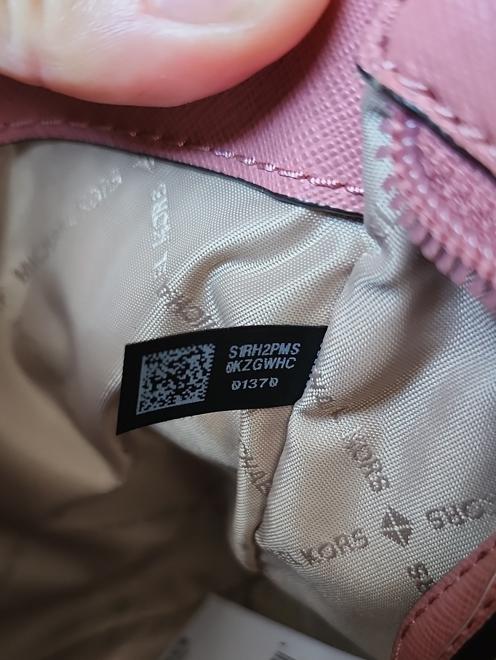 Michael Kors Selma Medium Colorblock Leather Satchel Crossbody Rose Multi NWT - Picture 15 of 16
